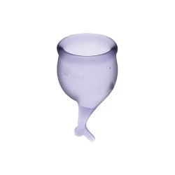 copa menstrual higienica morado feel secure - detalle 2