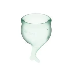 copa menstrual higienica verde feel secure - detalle 2