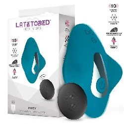 tanga vibrador ferty control remoto azul