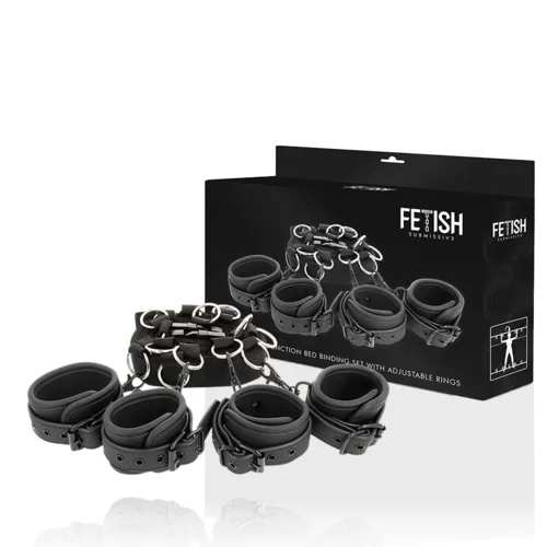 Set de Ataduras para Cama Fetish Submissive - detalle 2