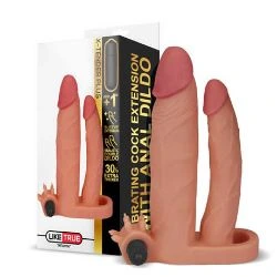 funda con bala vibradora y extension anal like true - detalle 4