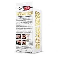 funda con bala vibradora y extension anal like true - detalle 5