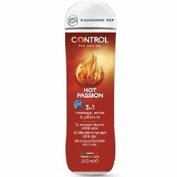 gel 3 en 1 hot passion 200 ml de control