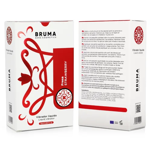 Gel Vibrador Líquido Fresa 15 ml Bruma - detalle 3