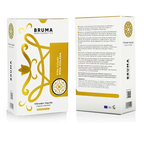 Gel Vibrador Liquido Pina Colada 15 ml Bruma - detalle 3