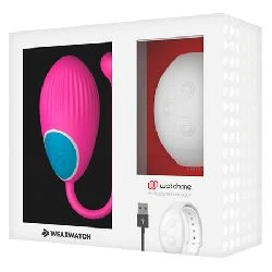 huevo control remoto technology watchme rosa y blanco - detalle 5