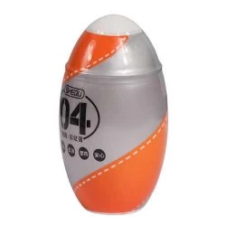 huevo masturbador naranja marca shequ - detalle 2