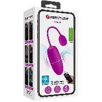huevo vibrador app violeta pretty love - detalle 4
