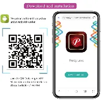 huevo vibrador app violeta pretty love - detalle 8