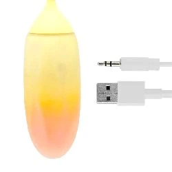 huevo vibrador con app amarillo naranja intoyou - detalle 4