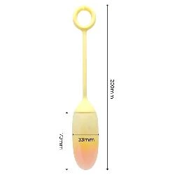 huevo vibrador con app amarillo naranja intoyou - detalle 7