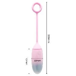 huevo vibrador con app azul purpura - detalle 7