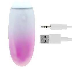 huevo vibrador con app azul rosa into you - detalle 4