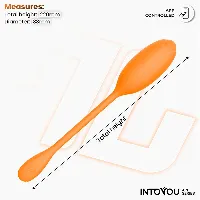 huevo vibrador con app unibody naranja - detalle 4