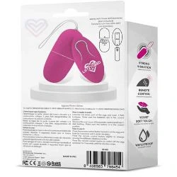huevo vibrador con control remoto morado latetobed - detalle 5