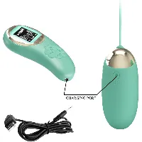 huevo vibrador control remoto verde mina pretty - detalle 3