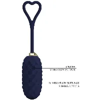 huevo vibrador control remoto azul vivian pretty - detalle 5