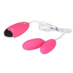 huevo vibrador control remoto doble silicona shequ - detalle 4