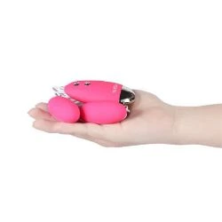 huevo vibrador control remoto doble silicona shequ