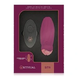 huevo vibrador control remoto rotacion de perlas rithual - detalle 3
