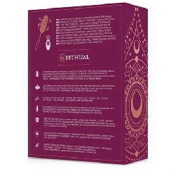 huevo vibrador control remoto rotacion de perlas rithual - detalle 4