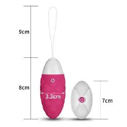 huevo vibrador ijoy control remoto usb rosa - detalle 4