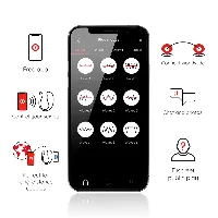 huevo vibrador negro app oninder - detalle 5