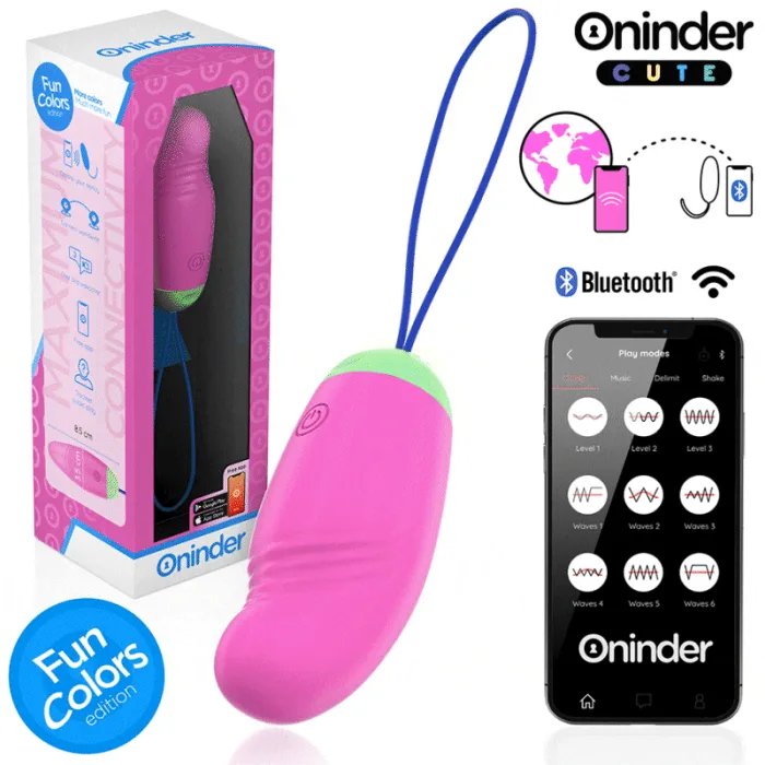Huevo vibrador ROTADOR 360 con APP - detalle 2