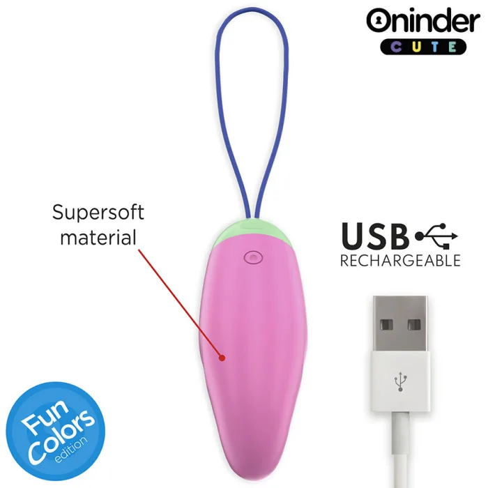Huevo vibrador ROTADOR 360 con APP - detalle 7