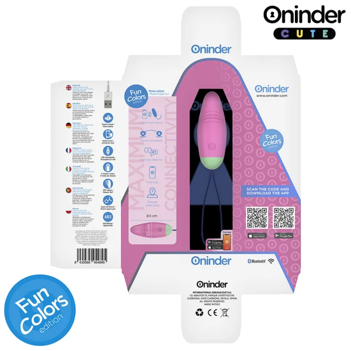 Huevo vibrador ROTADOR 360 con APP - detalle 8