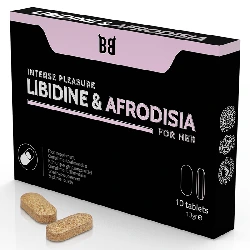 10 pastillas libidine & afrodisia placer intenso para mujer