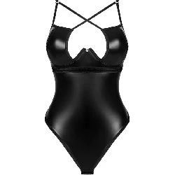 body norites teddy negro talla grande obsessive - detalle 5