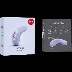vibrador de clítoris LAYA III vibra y palpita fun factory - detalle 3