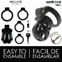 jaula para pene 75 cm silent keep - detalle 3