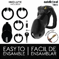 jaula pene mindnight cell talla l - detalle 4