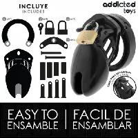 jaula pene obsidian hold talla s - detalle 4