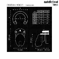 jaula pene obsidian hold talla s - detalle 5