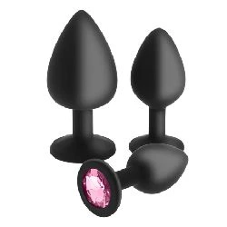 kit de plugs anales brillantes s pleasures