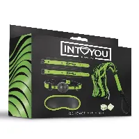 kit sexual bondage con 5 piezas brillan en la oscuridad - detalle 3