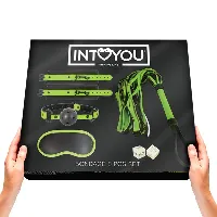 kit sexual bondage con 5 piezas brillan en la oscuridad - detalle 4