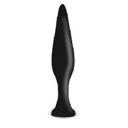 kits 3 plugs anal silicona negro - detalle 5