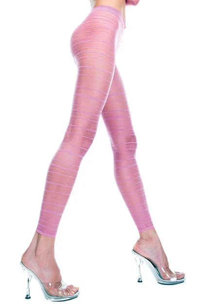 Leggings Fuchsia de Rayas Music Legs