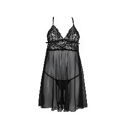 picardías leslie chemise y tanga avanua - detalle 4