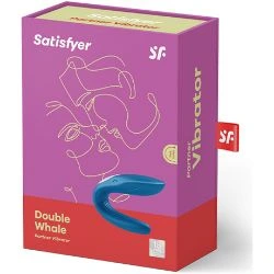 Vibrador para parejas satisfyer partner azul satisfyer - detalle 7