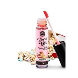 lip gloss beso vibrante sabor palomitas dulces