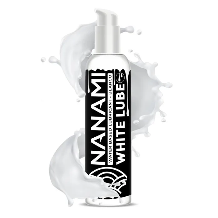 Lubricante Blanco Cremoso Imitación al Semen Base Agua Vegano 150 Ml