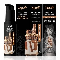 lubricante vegano coquette chocobrownie premium 100 ml - detalle 3