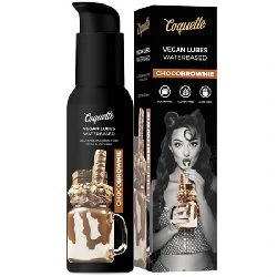 lubricante vegano coquette chocobrownie premium 100 ml