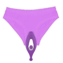 tanga vibrador lunder control remoto morado - detalle 5