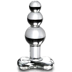 masajeador de cristal con varias bolas de cristal